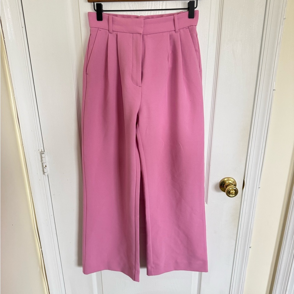 Abercrombie & Fitch NEW Sloane Trousers in Pink - Picture 2 of 6